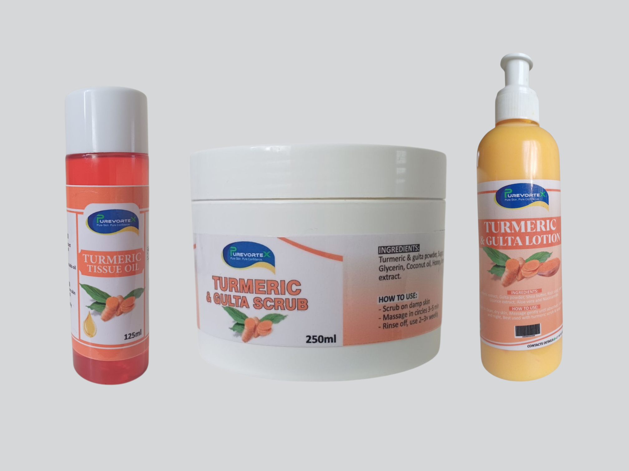 Turmeric Glow Renewal Set for Skin