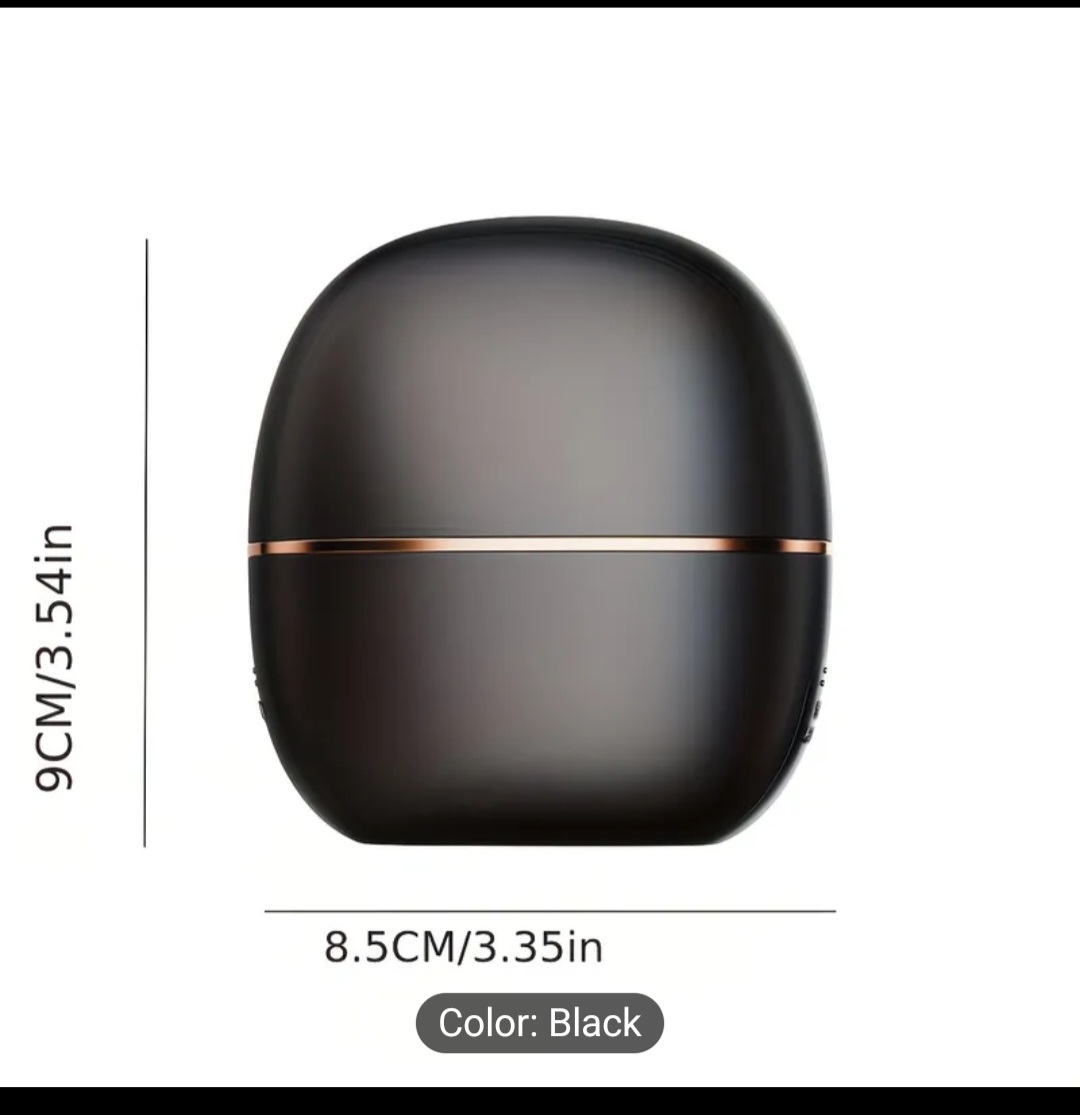 Portable Rechargeable USB Hot Comb for Hair Styling