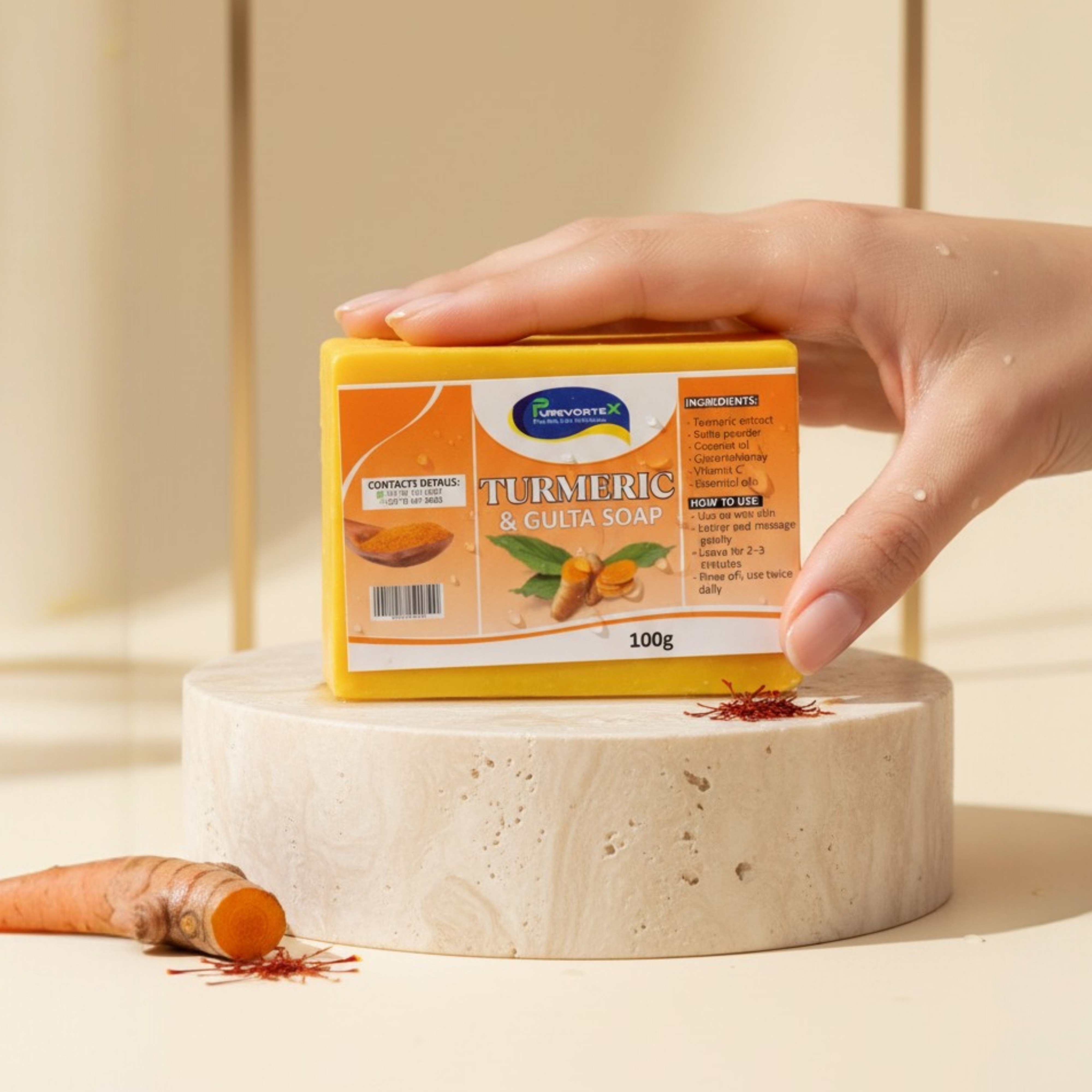 Turmeric Soap for Skin Care